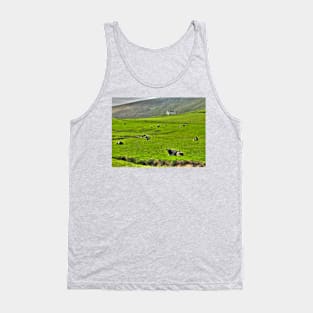 Shetland Scene with cows Tank Top